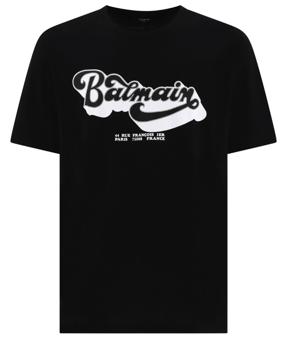 Balmain Parisプリント 半袖Tシャツ - Men | BALMAIN