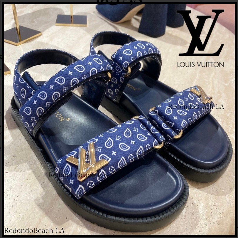 【希少・海外限定】★LOUIS VUITTON★Sunset サンダル