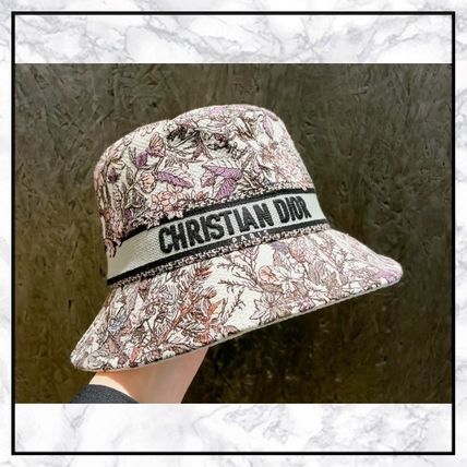 DIOR | D-Bobby ボブハット ストロー & リボン