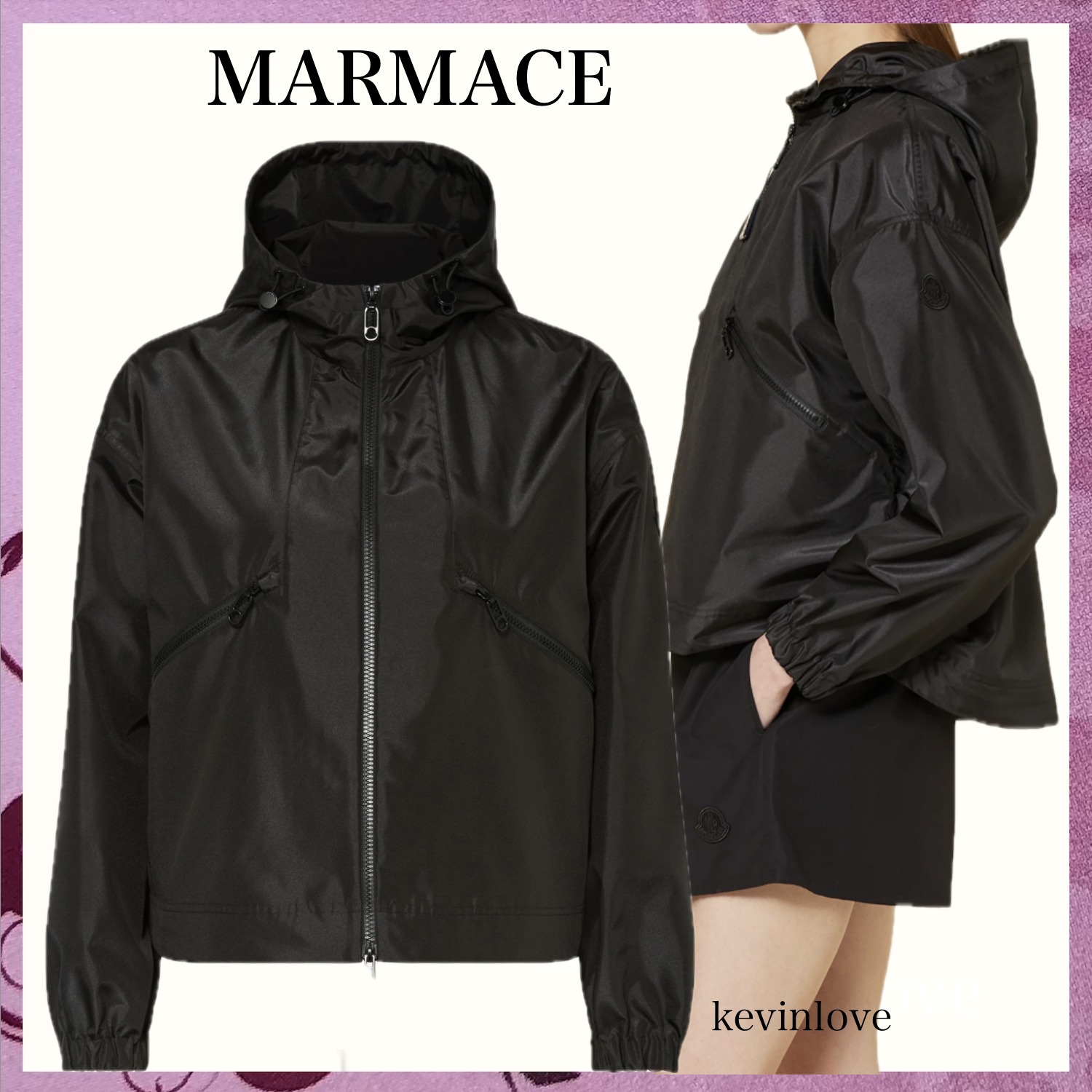 新作!!!☆追跡付送料込☆MONCLER☆フーデッドジャケットMARMACE