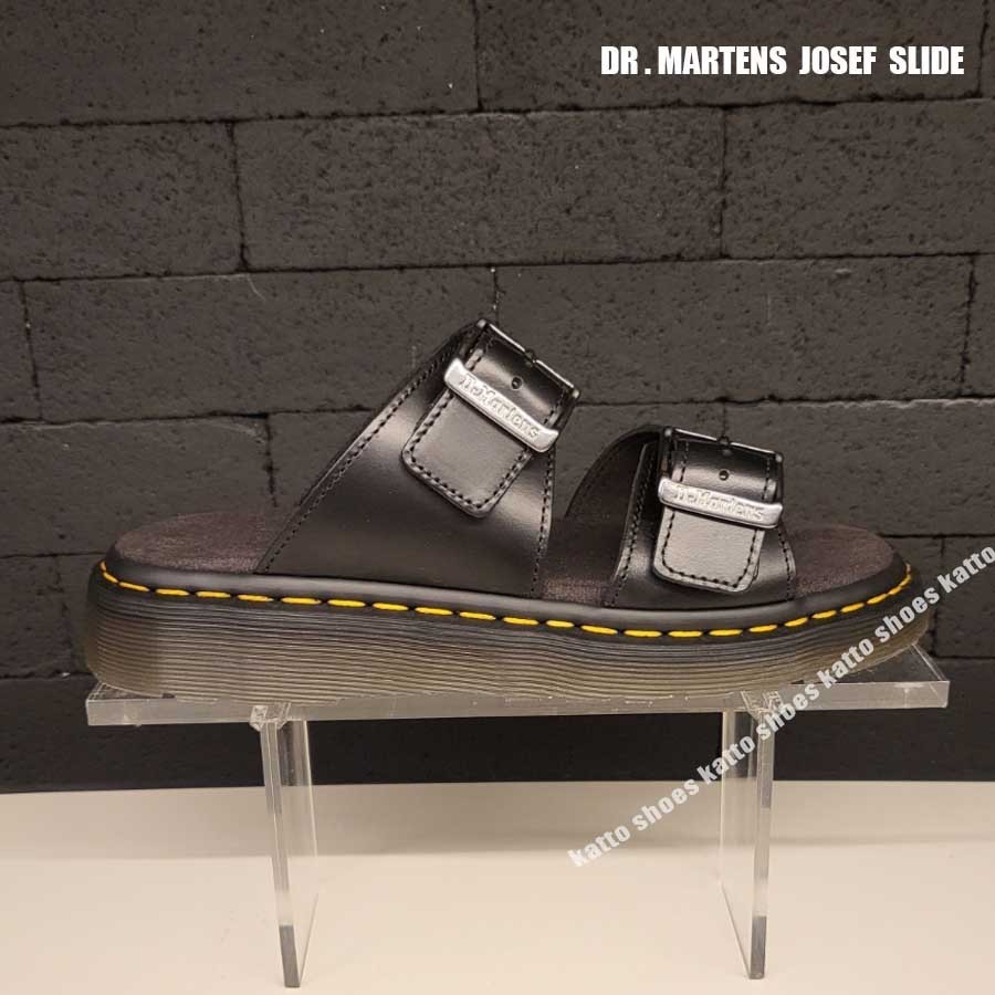 Dr Martens★JOSEF スライド サンダル★兼用★BLACK