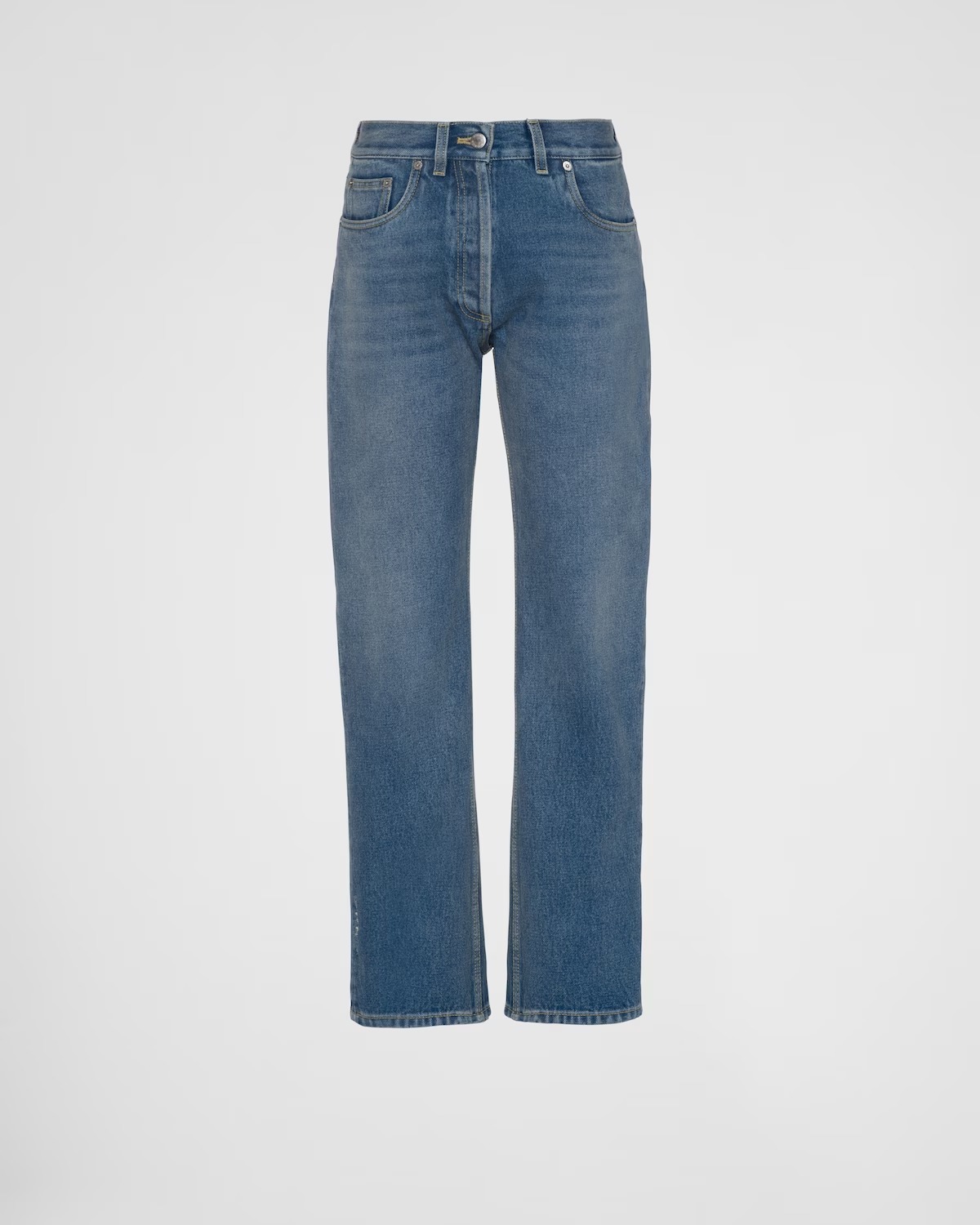 《送料無料》PRADA Organic denim five-pocket trousersOrganic