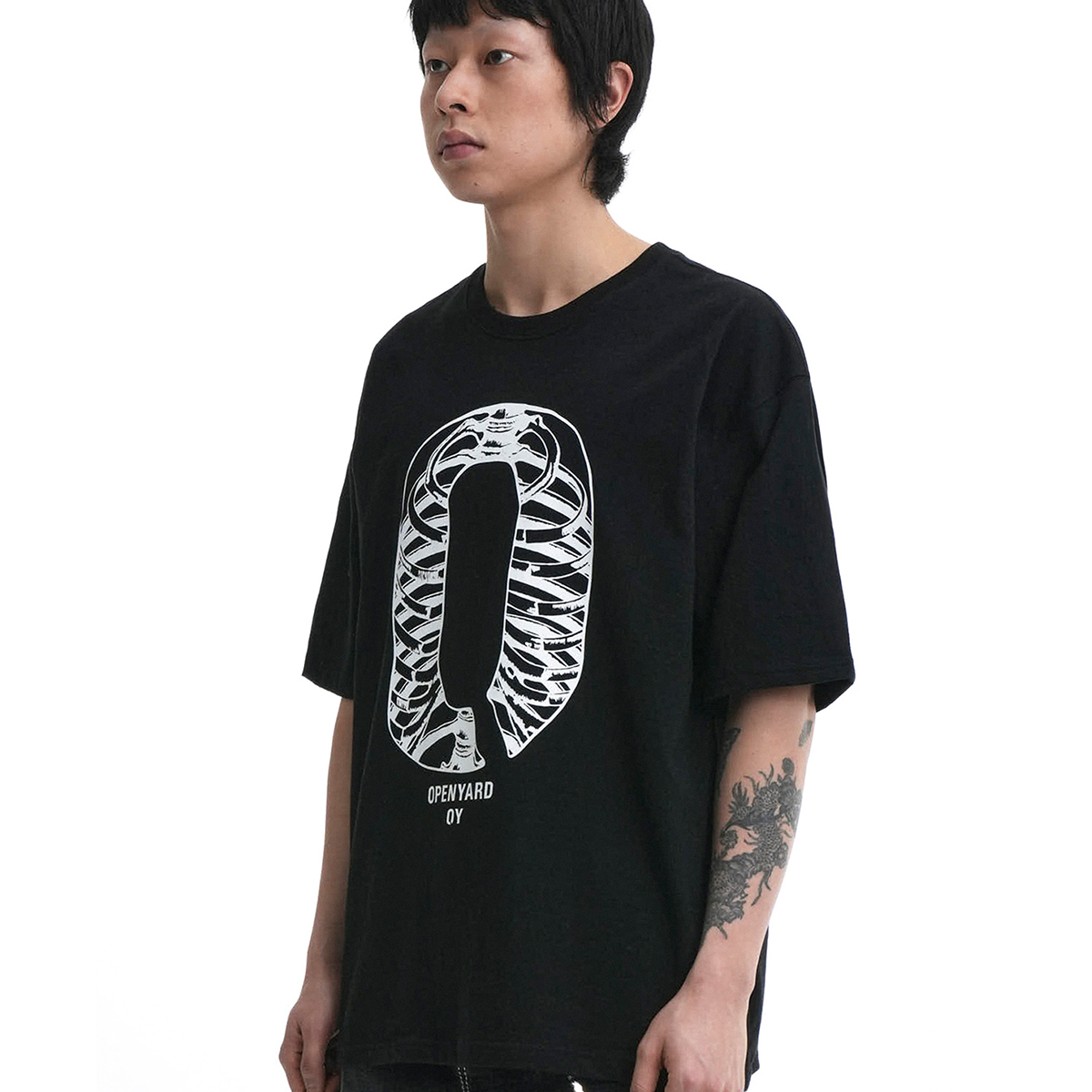 ★OY★OY BONE T-BLACK★正規品/韓国直送料込/ユニセックス/人気