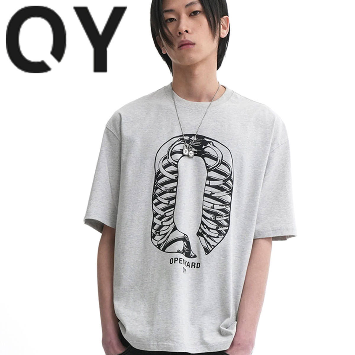 ★OY★OY BONE T-LIGHT GREY★正規品/韓国直送料込/人気