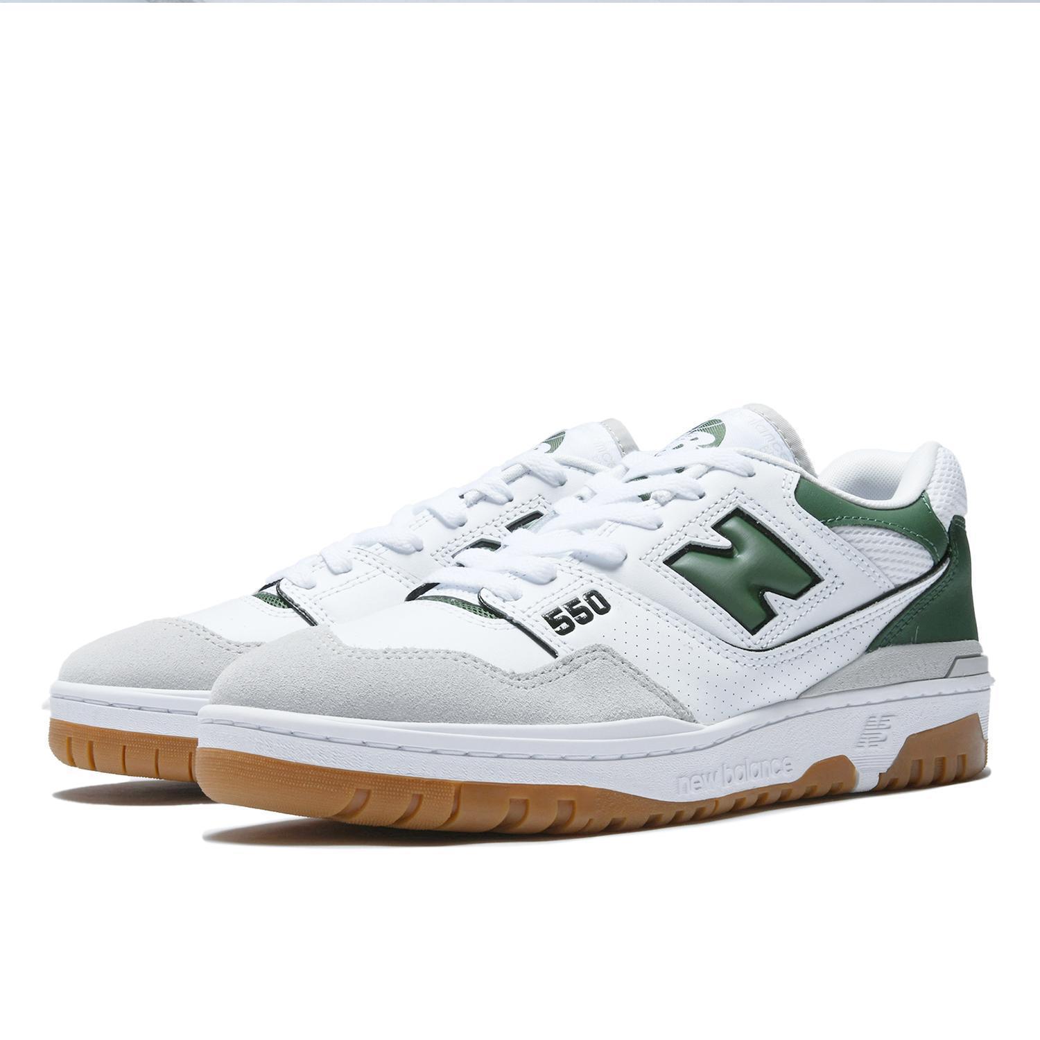 国内配送 New Balance BB550 ESB WHITE /GREEN