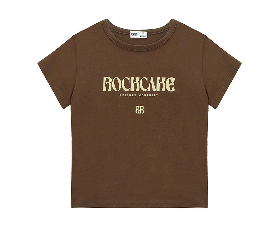 ROCKCAKE★韓国★人気★Beach Logo Top 3色 ロゴ半袖Tシャツ ROCKCAKE☆韓国☆人気☆Beach Logo Top 3色 ロゴ半袖Tシャツ