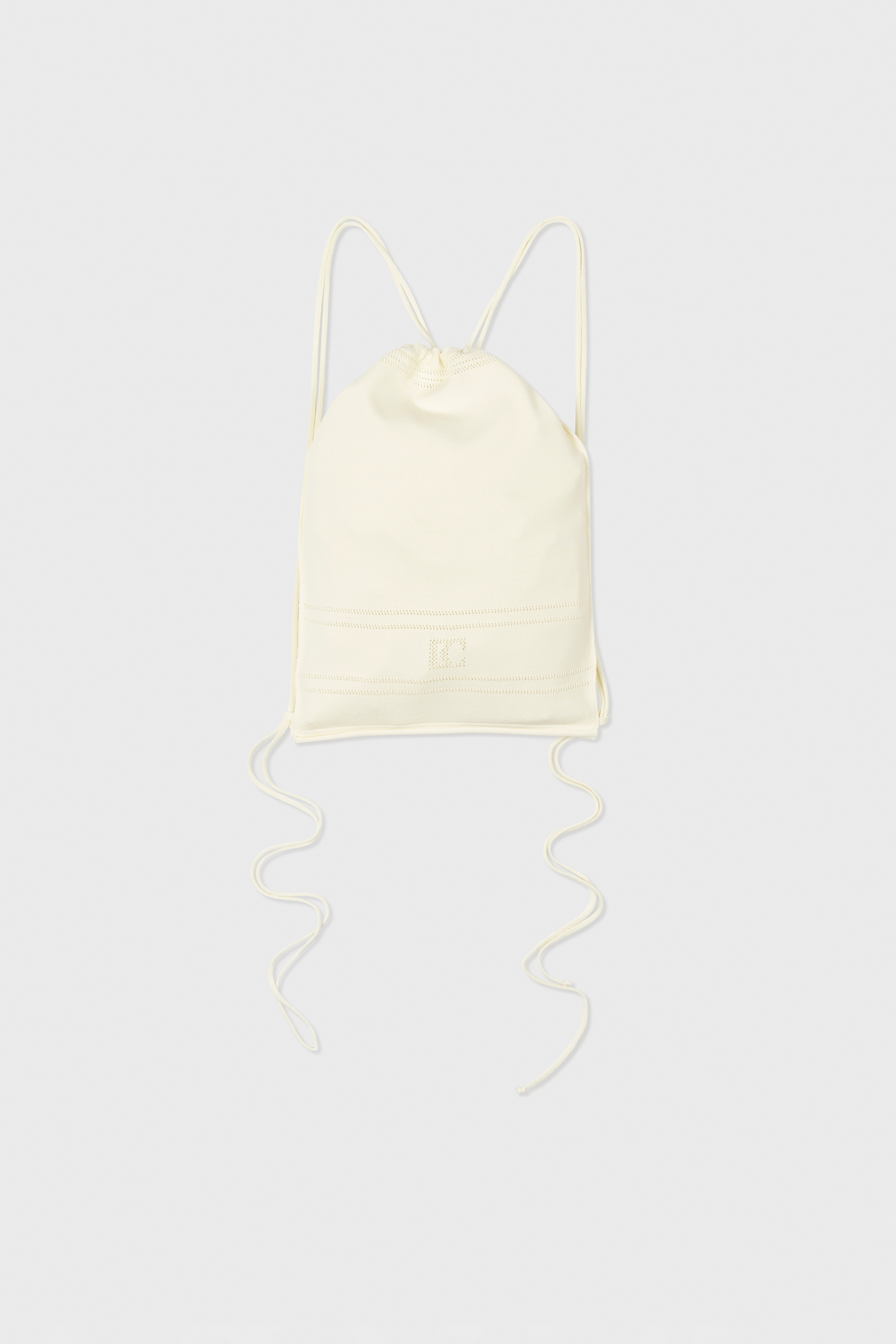 [LOW CLASSIC] / ☆ 24SS LC PUNCHING STRING BAG / IVORY