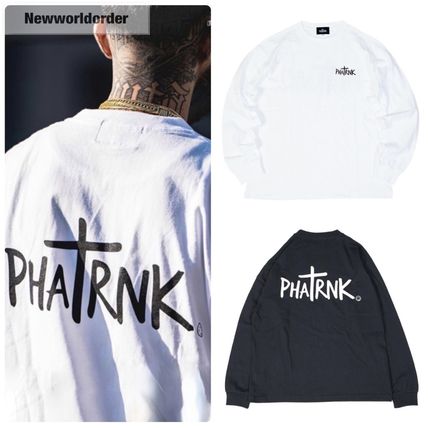 【BASIC LOGO】PHATRNK ファットランク バックプリントロンT