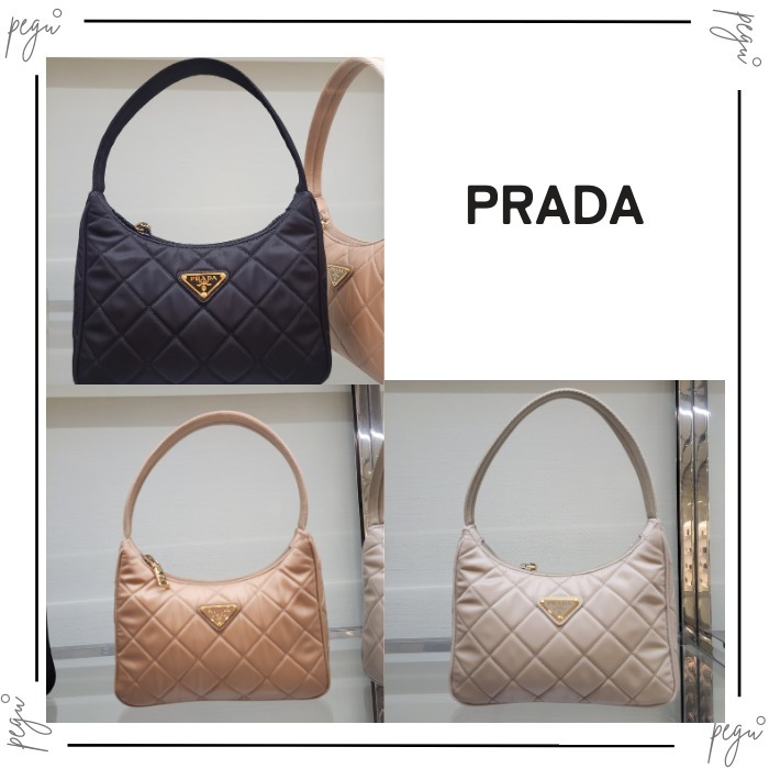 【PRADA】国内発送 ハンドバッグ トライアングルロゴ ショルダー