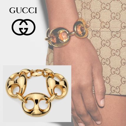 GUCCI ゴールドチェーンブレスレット時計とリングセット 楽天市場】ゴールドチェーン ブレスレット（ブランドグッチ