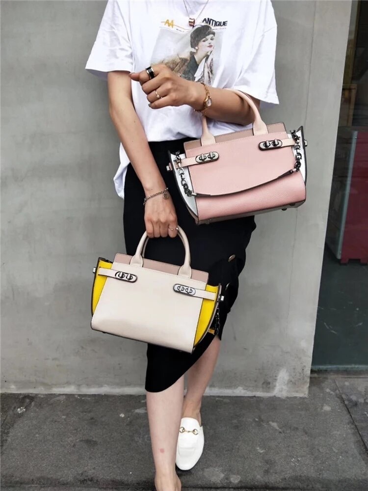 韓国デザイン 本革 リアルレザーハンドバッグ ショルダー BAG 韓国デザイン リアルレザー 本革BAG ハンドバッグ ショルダー