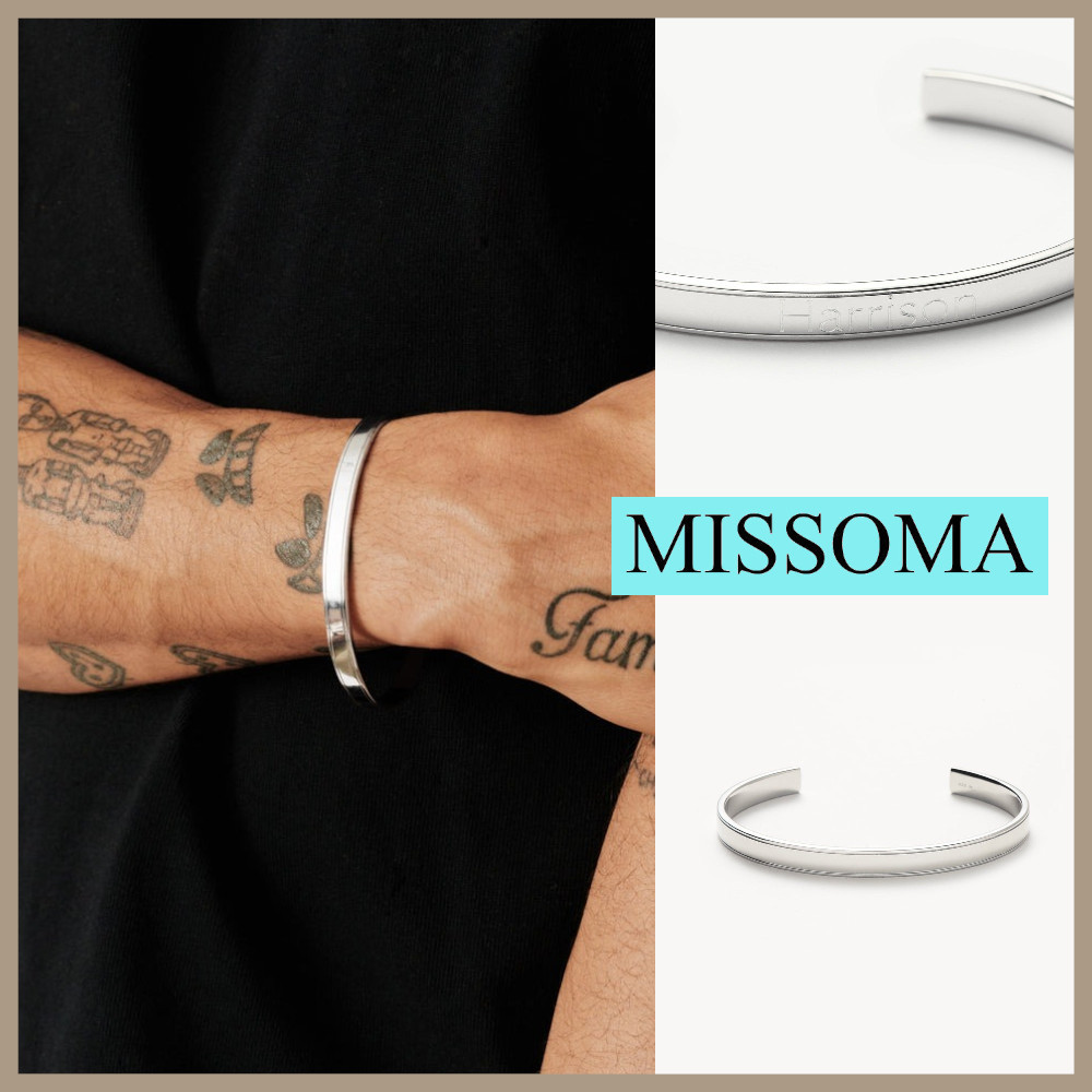 送料・関税込 ★MISSOMA★ メンズ クラシック カフ ブレスレット
