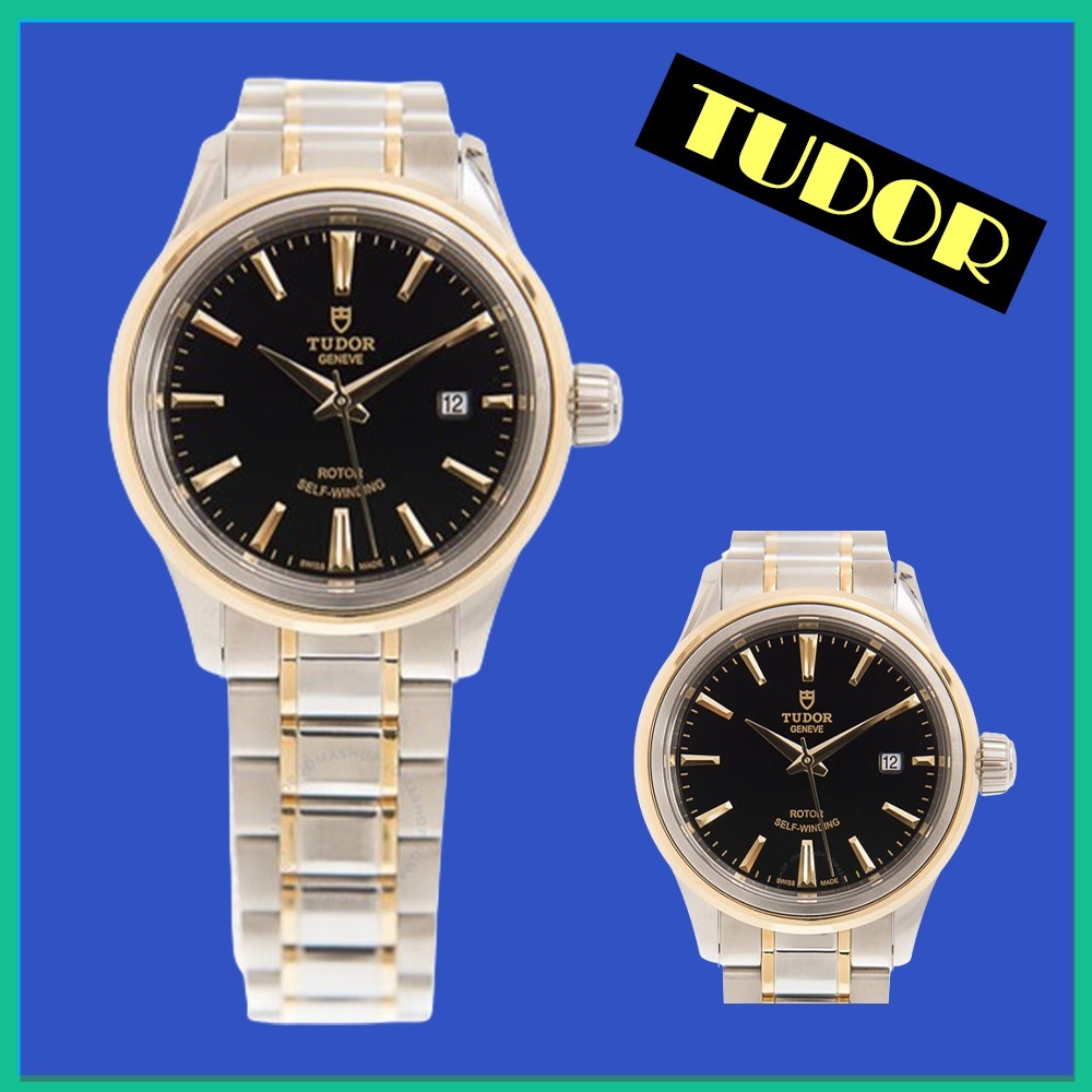 【 TUDOR 】 Style Automatic Black Dial Ladies Watch