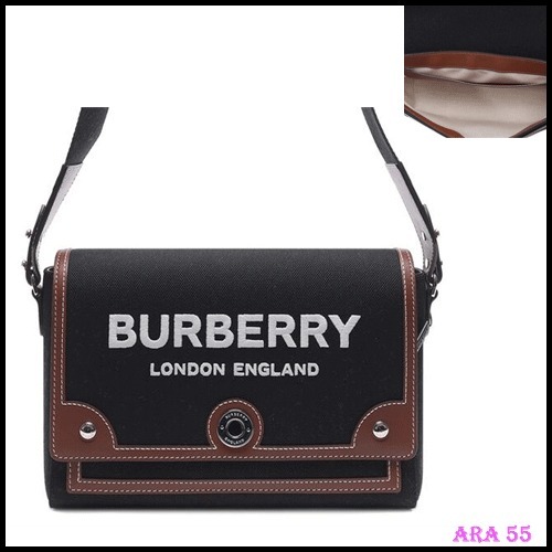 Burberry正規品/関税送料込み ロゴ ノートクロスバッグ