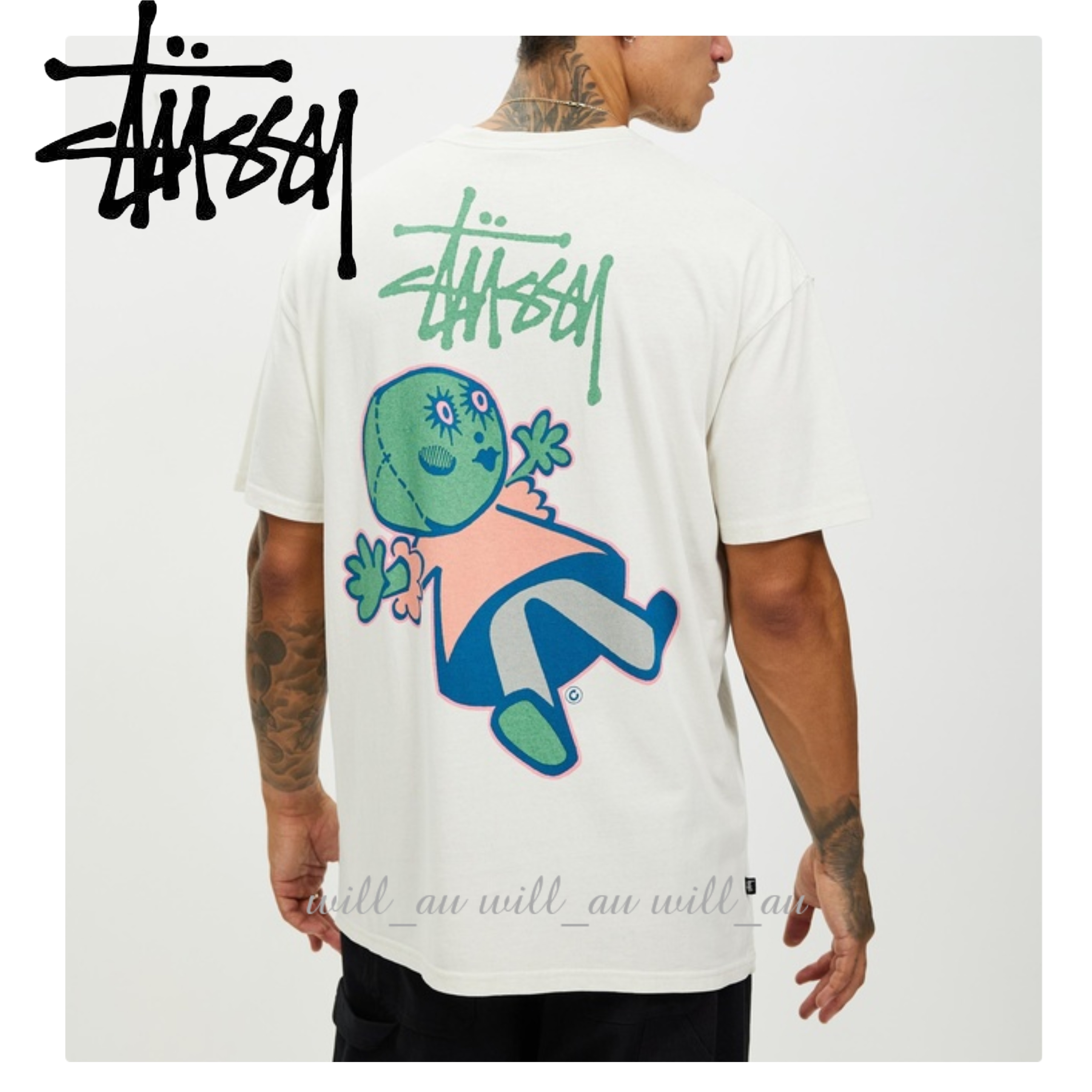 AUS発【STUSSY】ストリート人気 Dollie Tシャツ