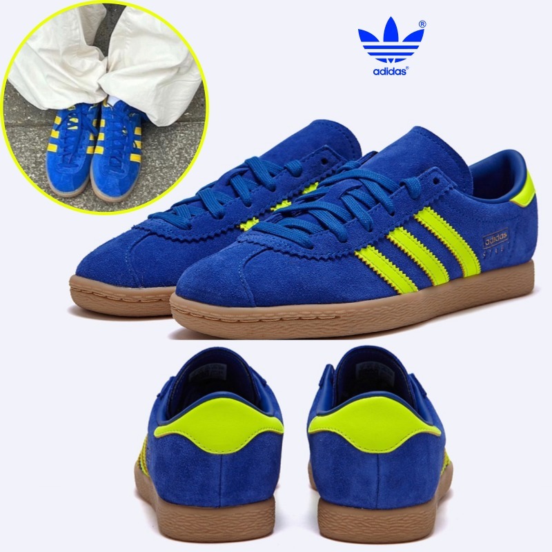 [ADIDAS] アディダス シュタット STADT BLUE YELLOW