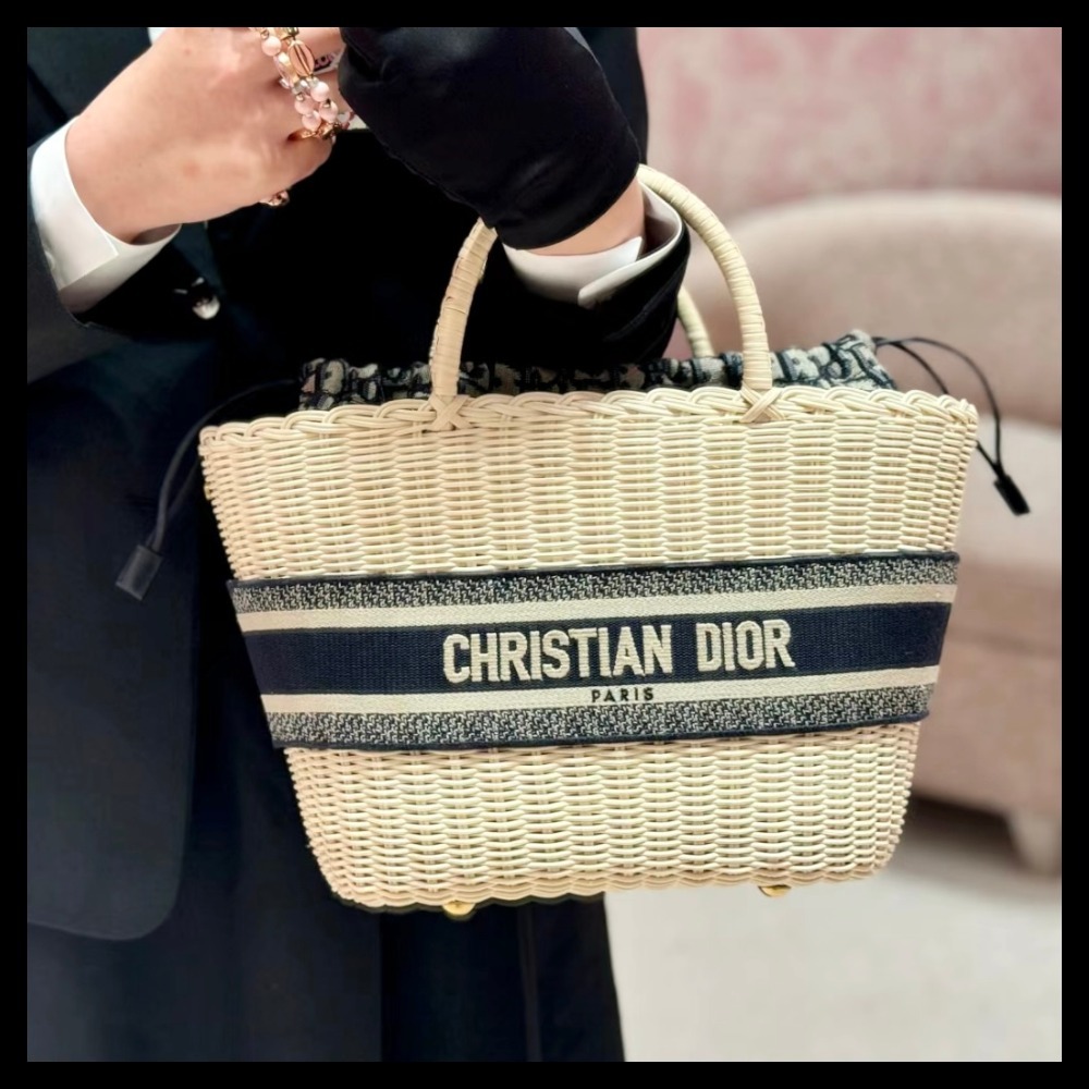 【春夏に大活躍♪】Dior★パニエ シャポーバッグ