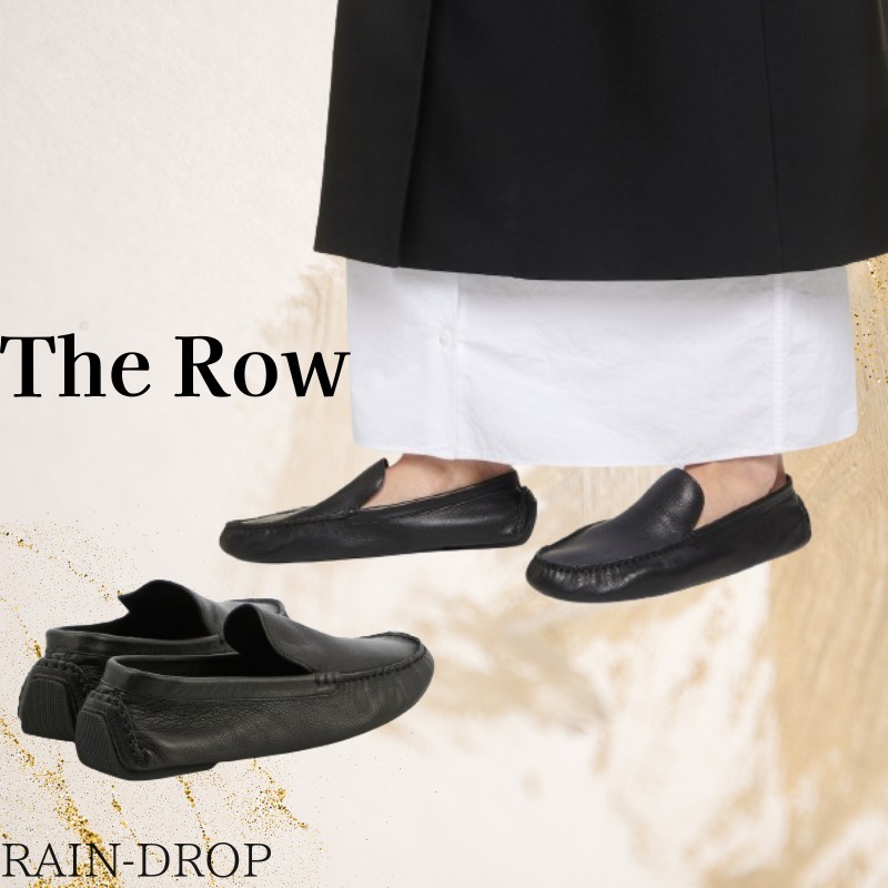 【THE ROW】ルッカ レザーモカシン