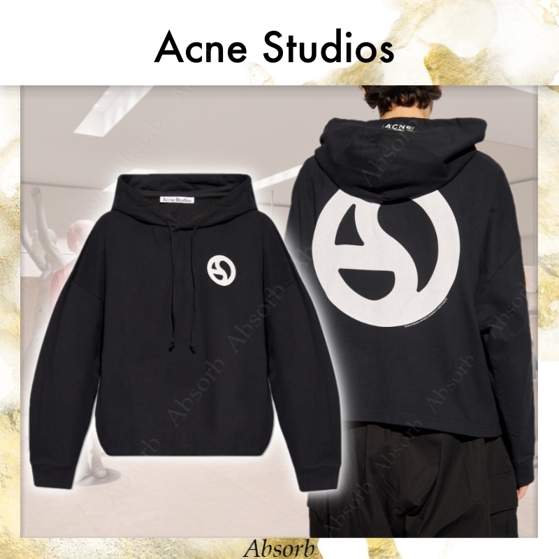 【24SS NEW】Acne Studios / ロゴ入り コットンパーカー /unisex