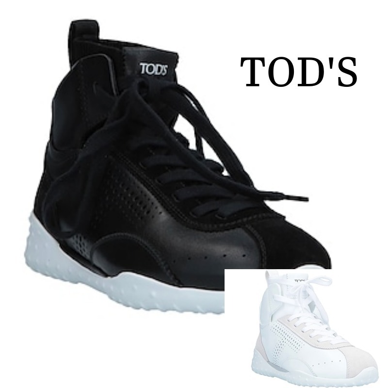 TOD'S ロゴ スエード スニーカー 送関込