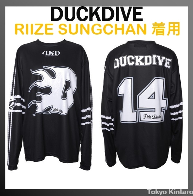 [DUCKDIVE] D RACING MESH LONG SLEEVE ★大人気★