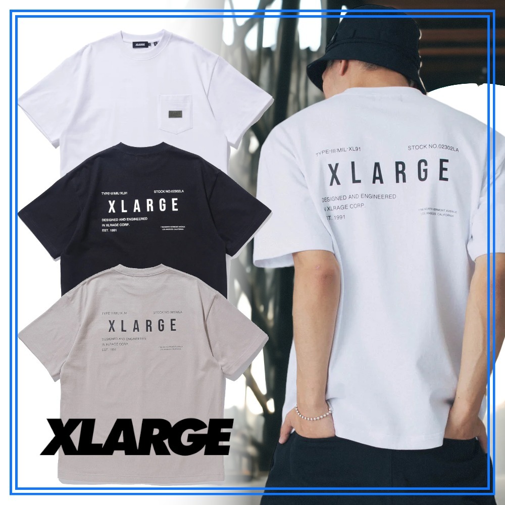大人気 XLARGE HEAVYWEIGHT MILITARY POCKET S/S TEE シンプル◎