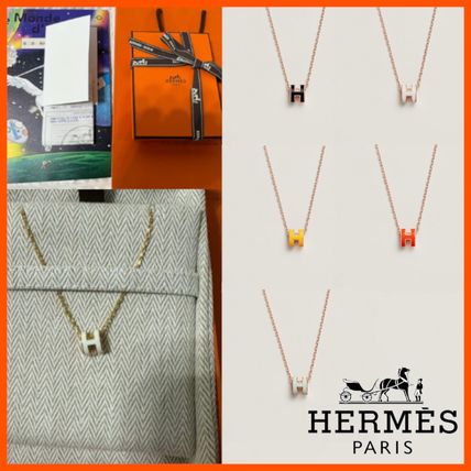 HERMES Fine Jewelry Mini Pop H Pendant