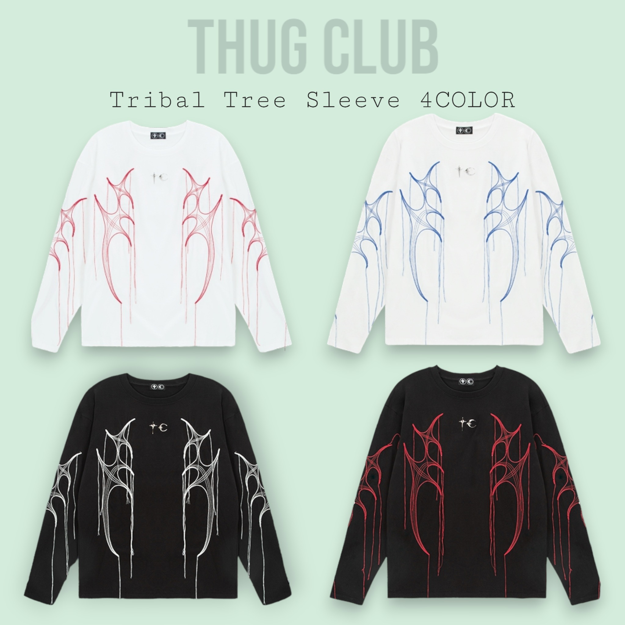 Thug Club【送料込】大人気☆Tribal Tree Sleeve
