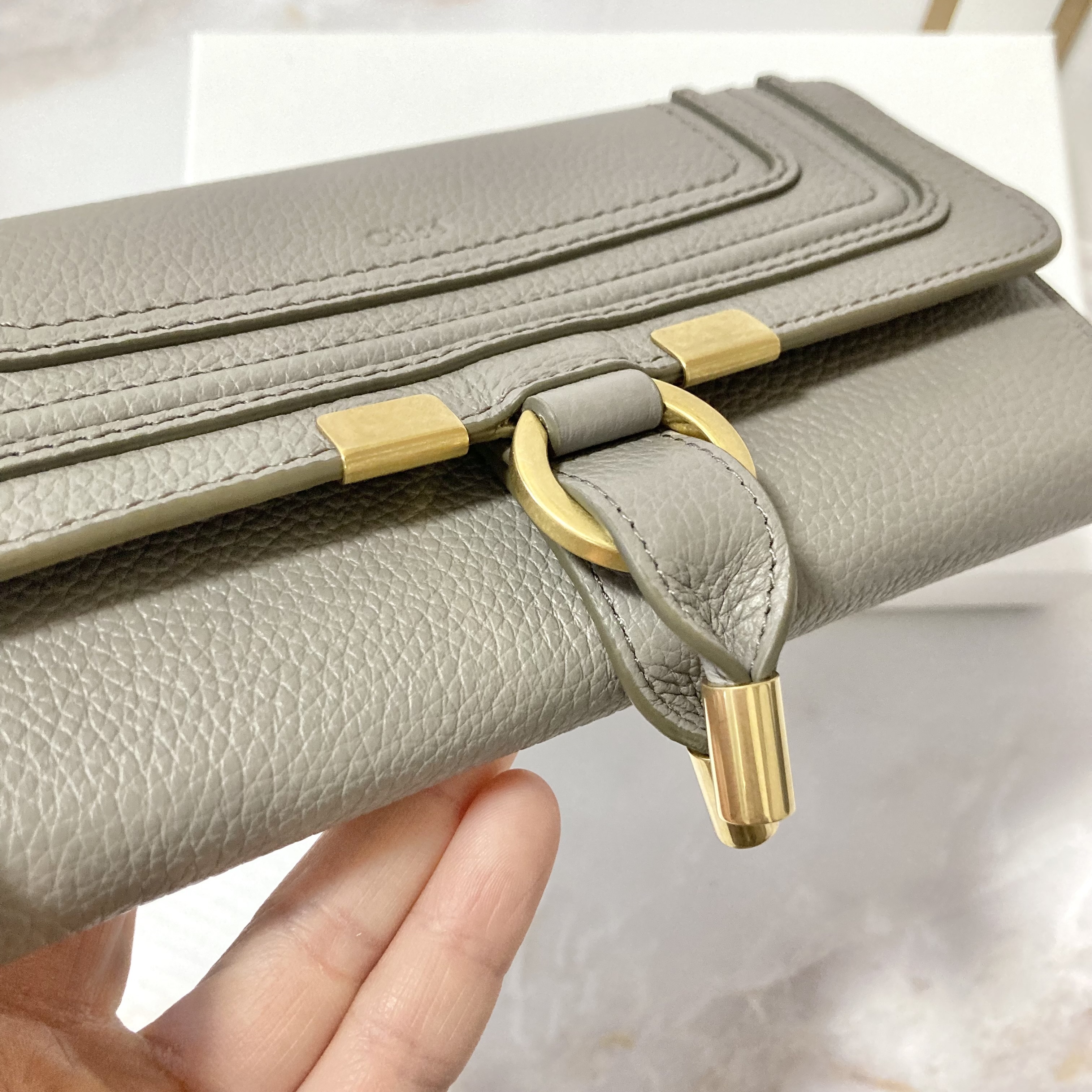 【国内発送】Chloe MARCIE 長財布 フラップウォレット ホック式 国内発送】Chloe MARCIE 長財布 フラップウォレット ホック式