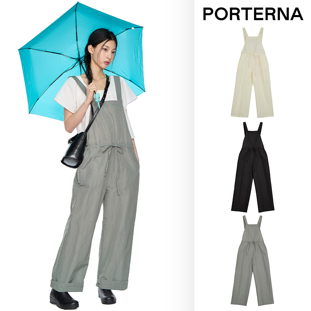 【PORTERNA】Mentone nylon jumpsuit