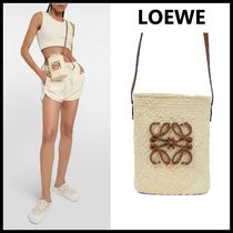 【LOEWE】ロエベ スクエアポケット イラカヤシ＆カーフ