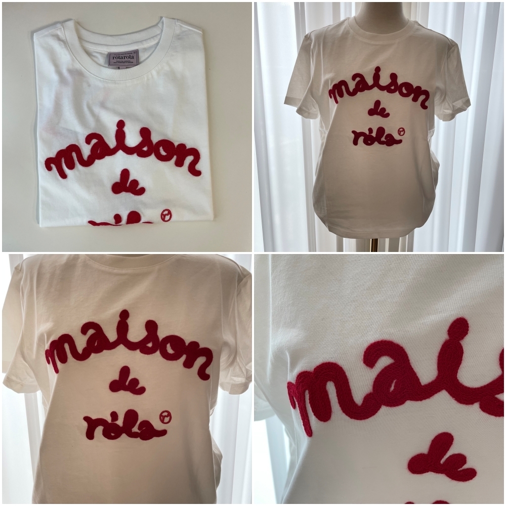 rolarola】IVEウォニョン着用☆ROLA EMBROIDERY T-SHIRT(S,M
