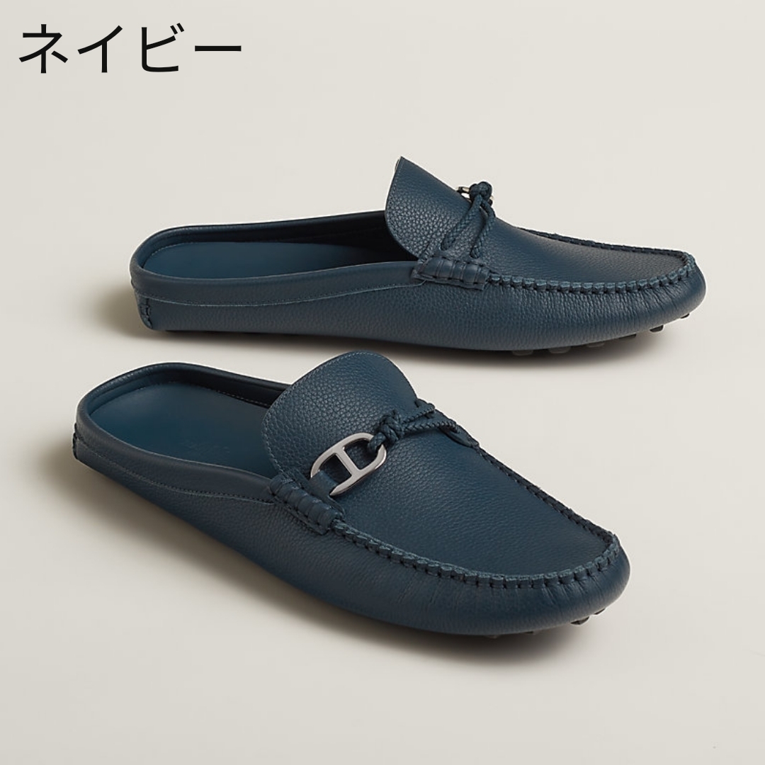 陸でも海でも最適なマリンスタイルをHermes Icaroメンズミュール 陸でも海でも最適なマリンスタイルをHermesIcaro メンズミュール