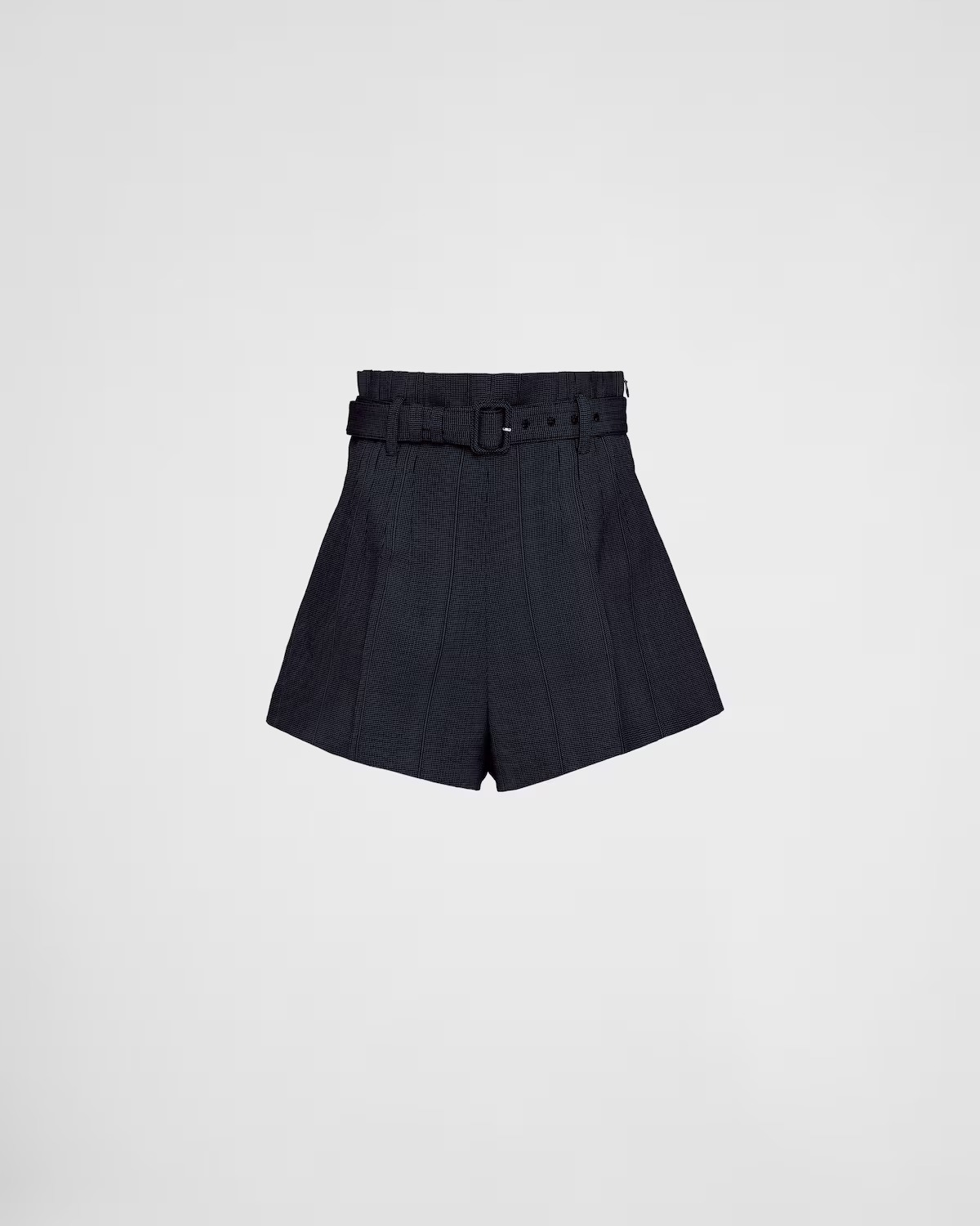 《送料無料》PRADA Pinstripe wool shorts