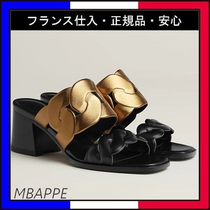 【最新作♪完売間近】HERMES Gaby 60 ギャビー サンダル HERMES エルメス サンダル ギャビー60 #36.5 ナチュラル ナッパ