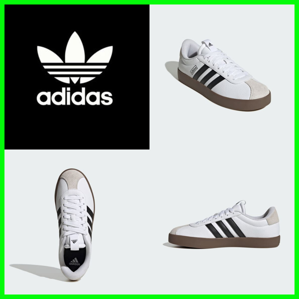 ★ADIDAS VL Court 3.0 Cloud White Shadow Brown★