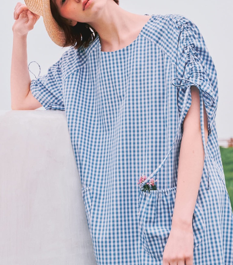 ワンピース RONRON STRING RIBBON DRESS 4BXK255 RONRON STRING RIBBON DRESS 4BXK255 (RONRON/ワンピース