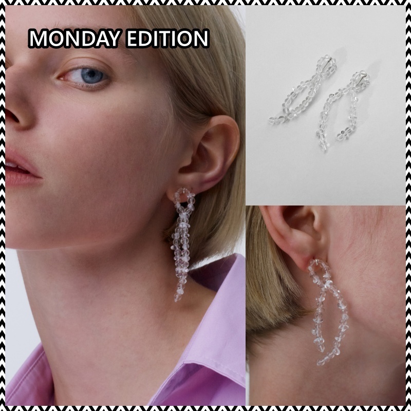 《MONDAY EDITION》 RAIN DROP EARRINGS
