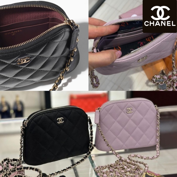 24SS【CHANEL】ヘビロテ間違いなし 大人気 キャビア/ラムスキン