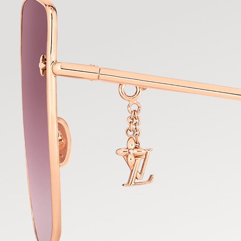 【クラシカル】ルイヴィトン チャーム・キャットアイサングラス LOUIS VUITTON】ルイヴィトン『サングラス LV チャーム キャット