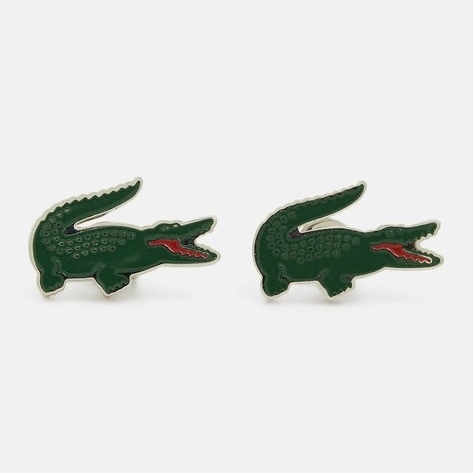 [LACOSTE] ロゴ ステンレススチール ピアス Lacoste☆ワニロゴ スタッドピアス (LACOSTE/ピアス) 88497137