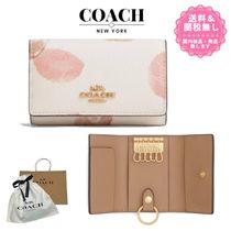 Coach Leather Logo Keychains & Bag Charms