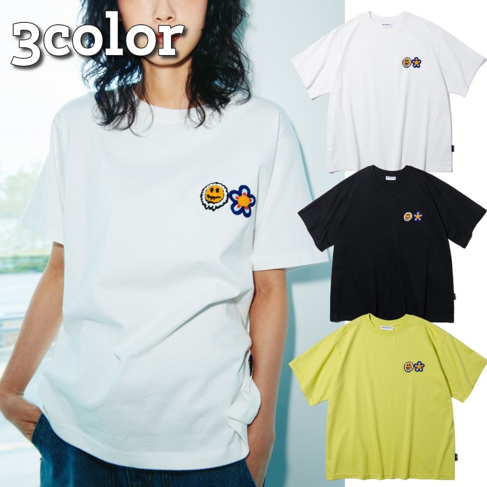 MISTER CHILD★韓国 人気★男女兼用★DOUBLE LOGO T 半袖Tシャツ