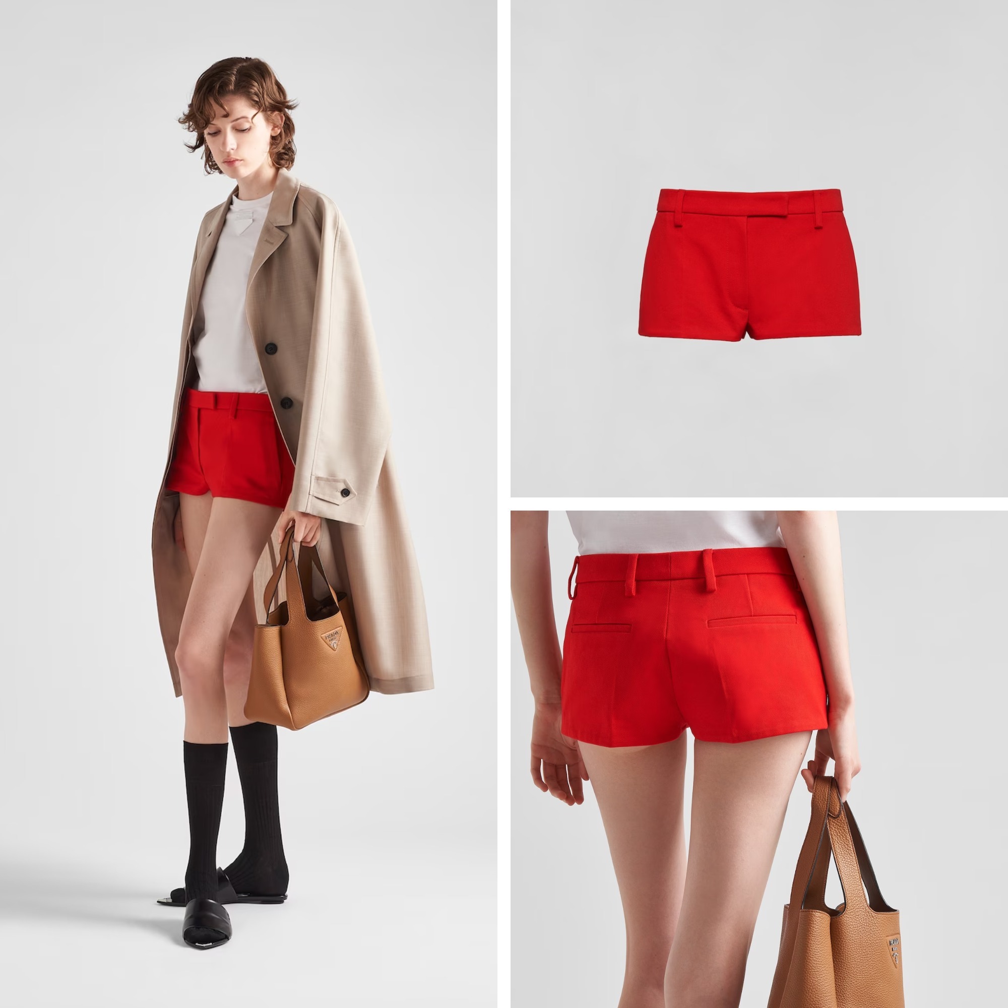 《送料無料》PRADA Drill shorts