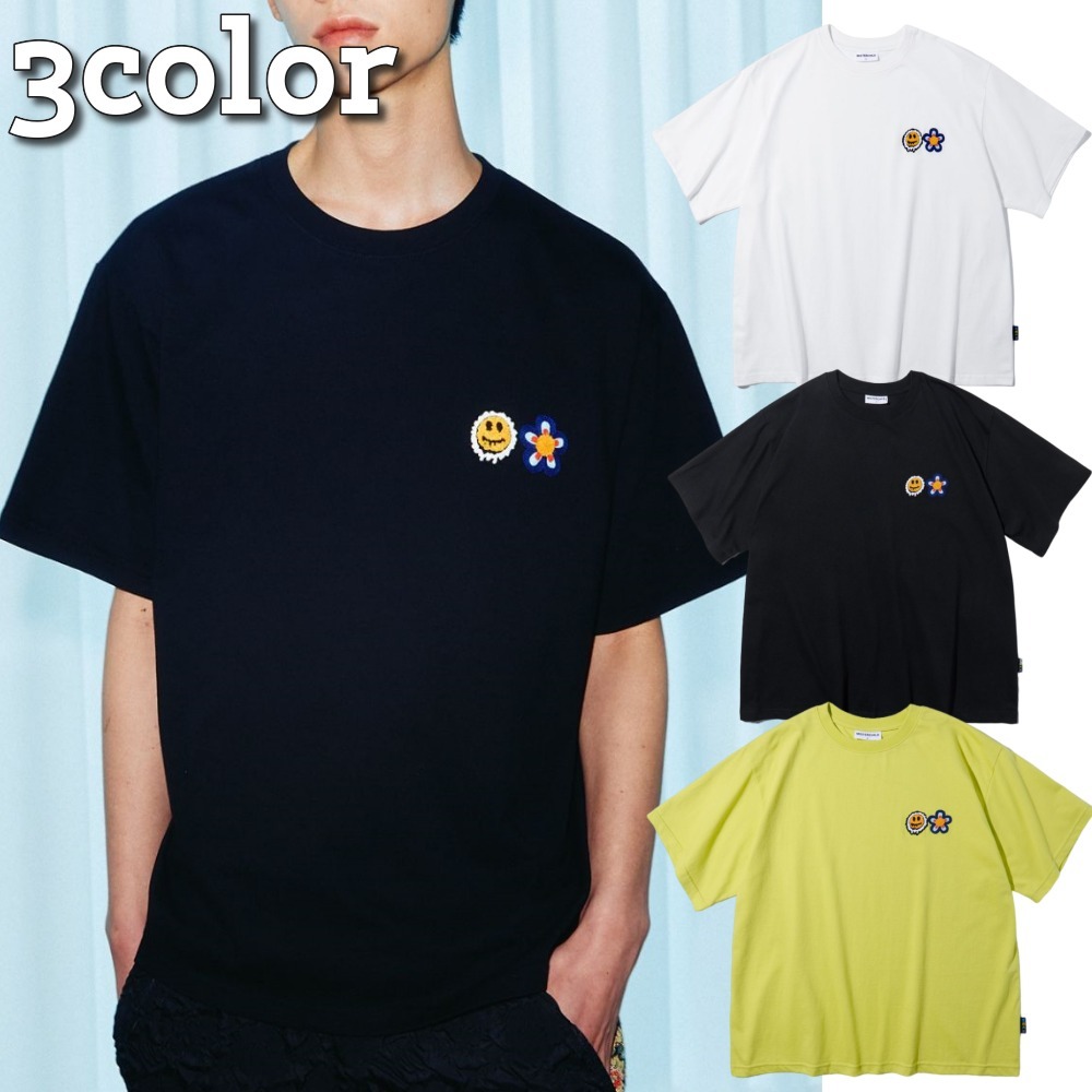MISTER CHILD★韓国 人気★男女兼用★DOUBLE LOGO T 半袖Tシャツ