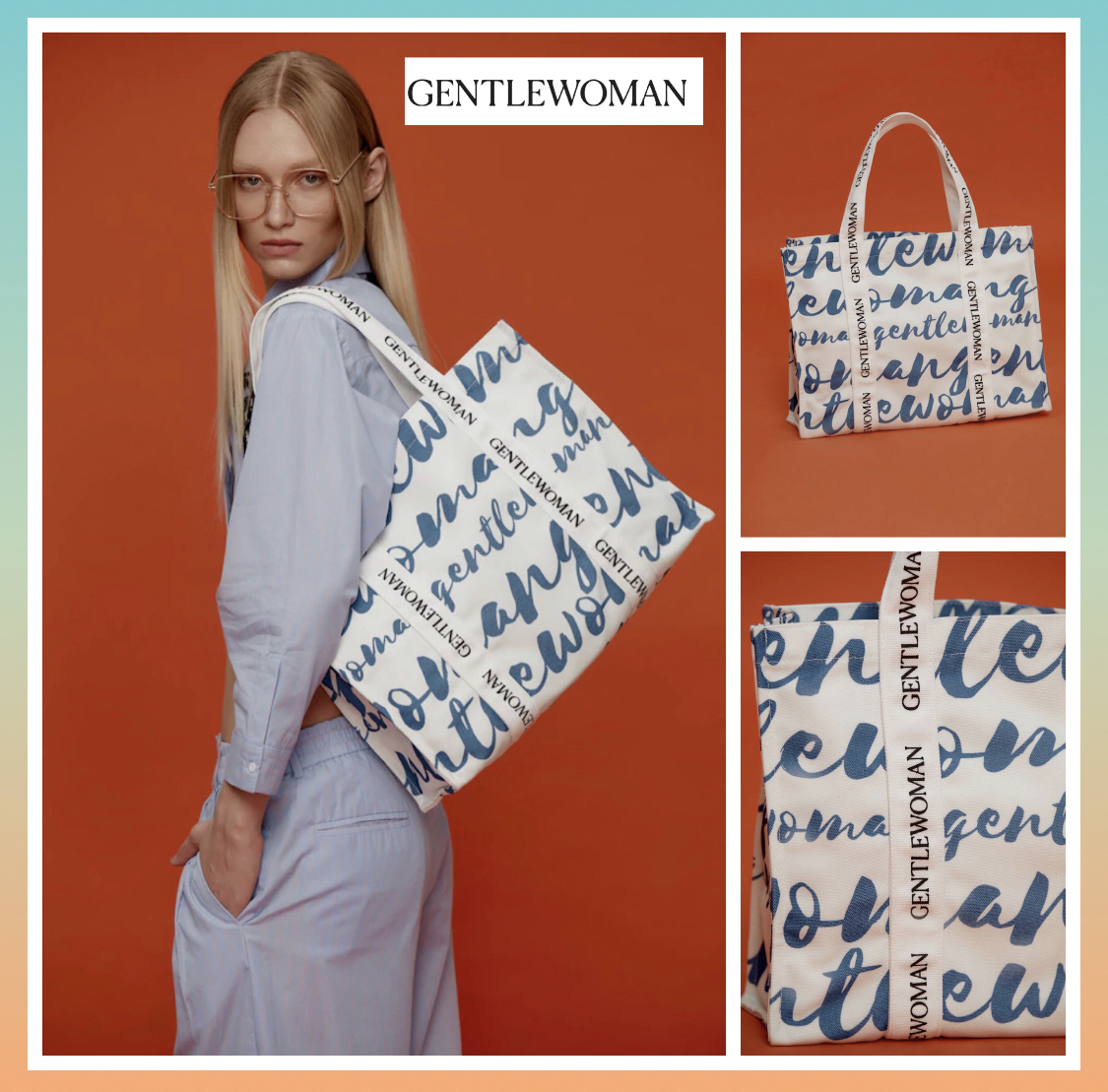 GENTLEWOMAN★日本未入荷★OCEAN WAVE BOX TOTE トートバッグ
