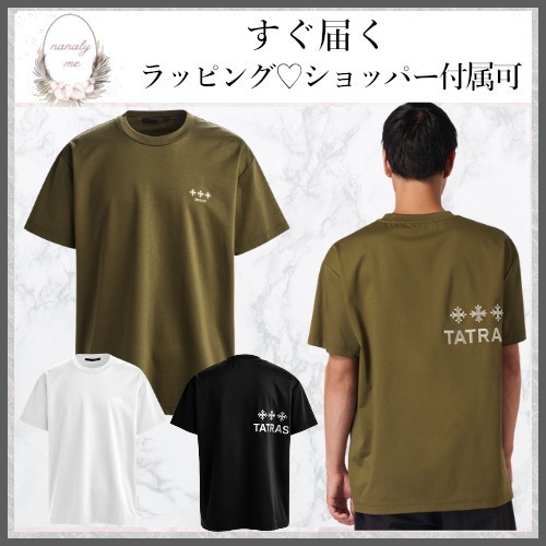 【肌触りの良い特殊な圧着刺繍♪】タトラス Tシャツ