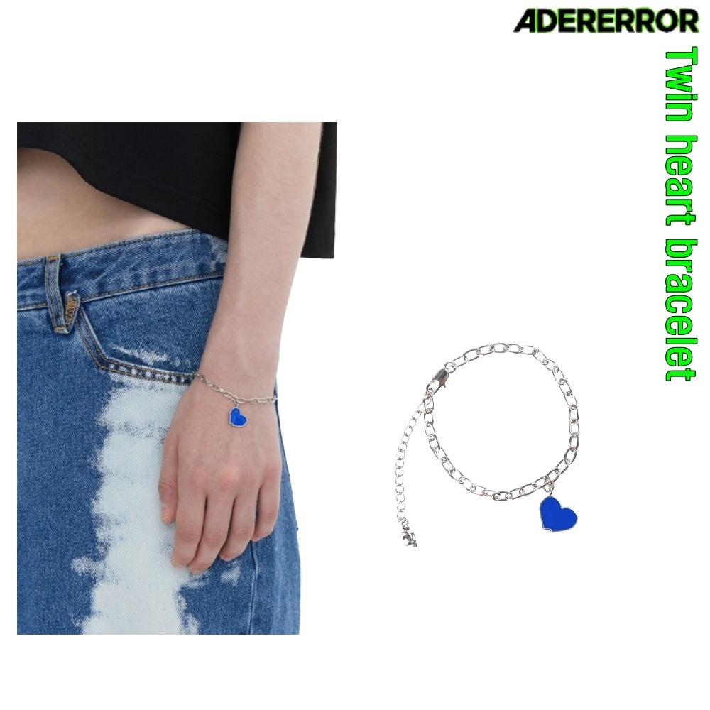 【ADERERROR】Twin heart bracelet ★関税込み★