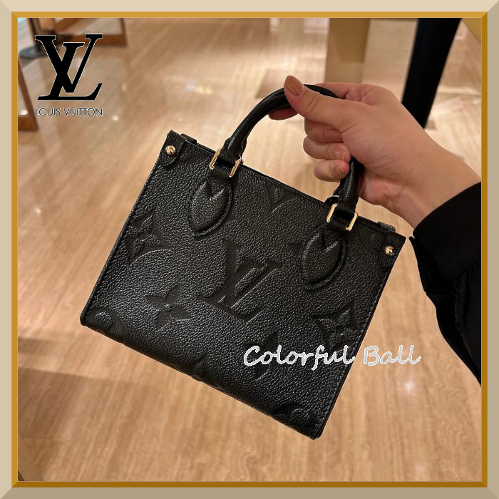 【エレガント】Louis Vuitton オンザゴー BB ハンドバッグ