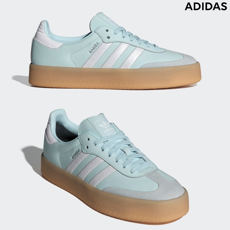 [ADIDAS] スニーカー サンベイ SAMBAE W ミントホワイト